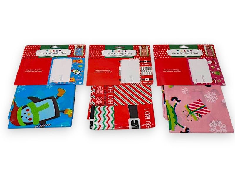 36&quot;x44&quot; Giant Gift Bag Assorted