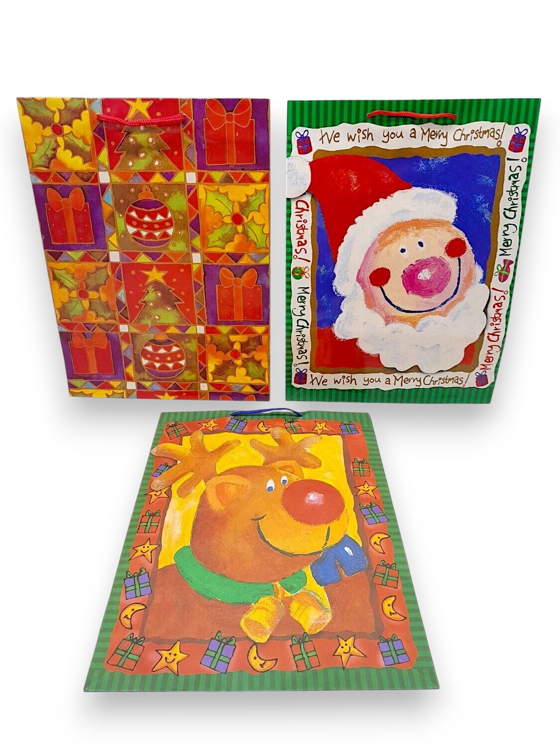 1pc Jumbo Christmas Gift Bag Assorted