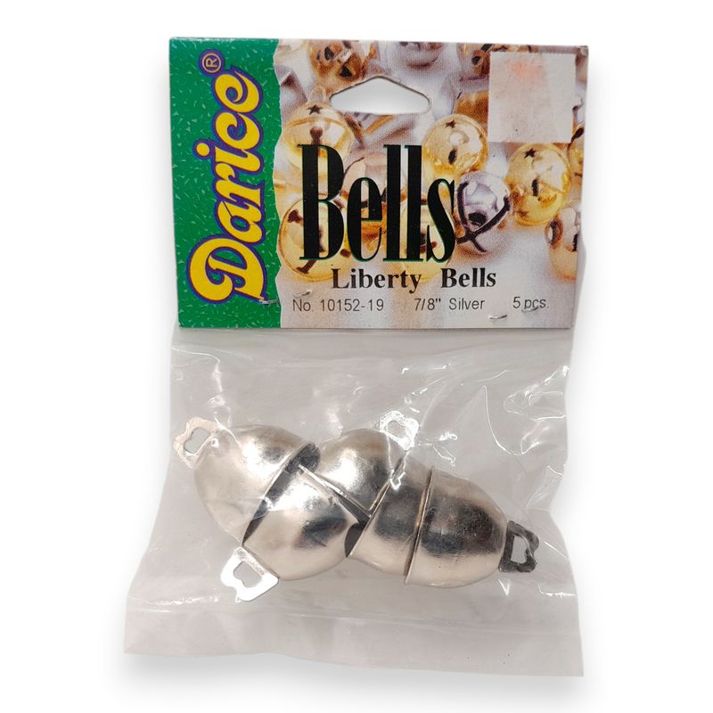 7/8" Liberty Bells Silver 5pc