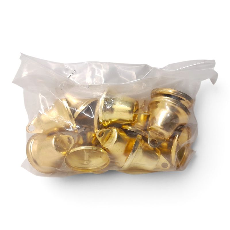1.5" Liberty Bells  Gold 12pc