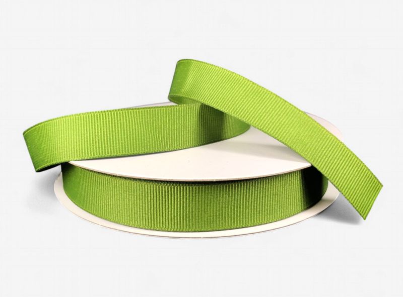 5/8"x25yd Grosgrain Moss Green
