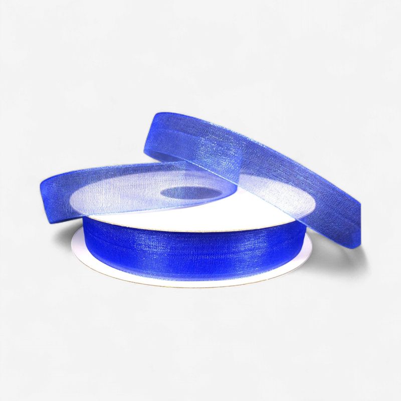 5/8"x25yd Organza Ribbon Royal
