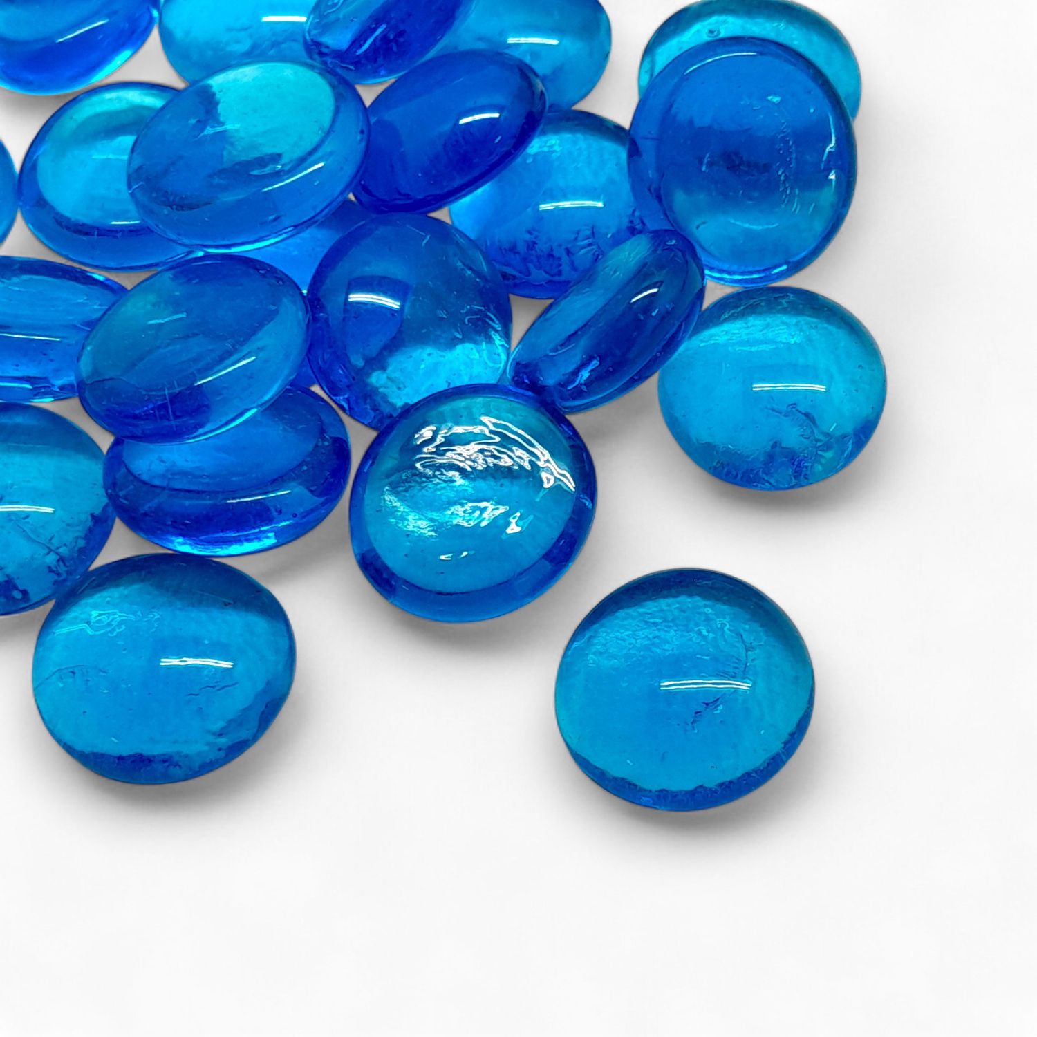 12oz Glass Gems Ice Blue