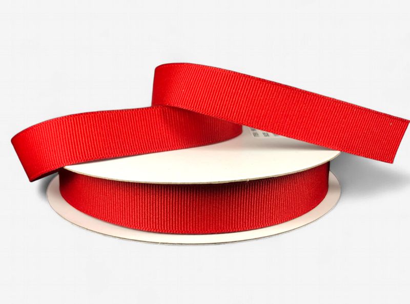 5/8"x25yd Grosgrain Red
