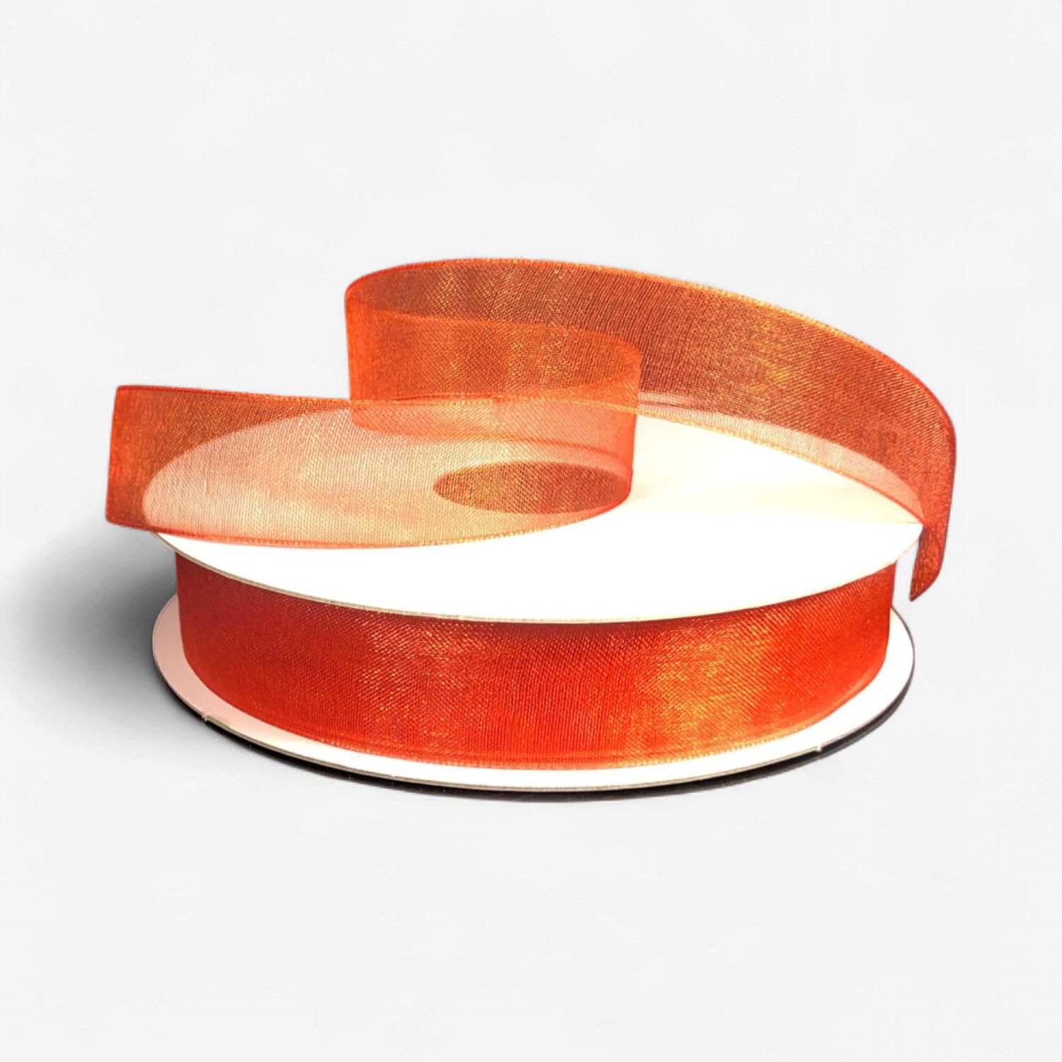 5/8"x25yd Organza Ribbon Copper