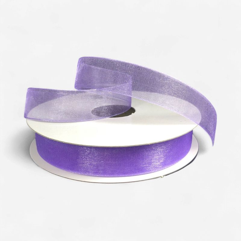 5/8"x25yd Organza Ribbon Orchid