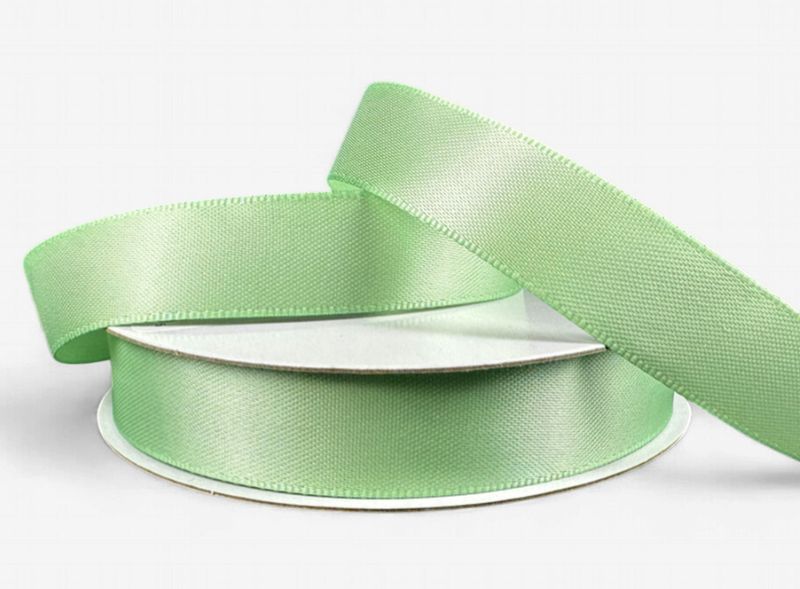 5/8"x25yd Double Faced Satin Mint