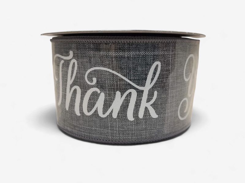 2.5"x10yd Thank You  Ribbon