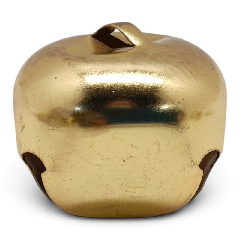 2" Jingle Bell Matte Gold
