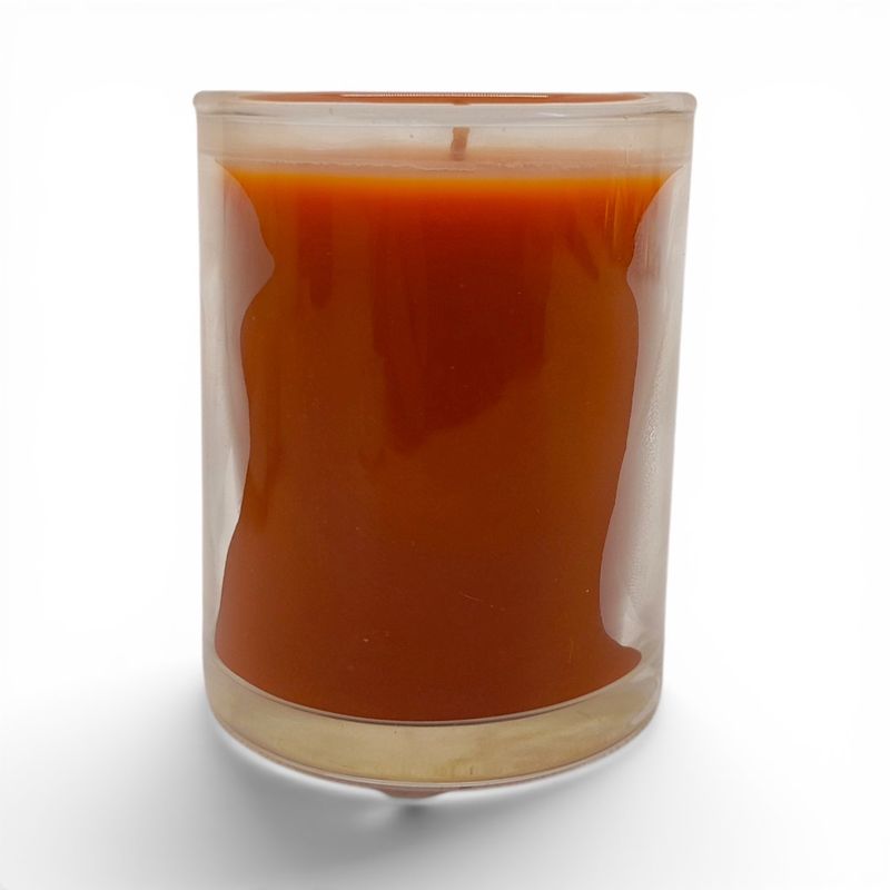 2.75oz Filled Votive Dark Peach Pumpkin Spice