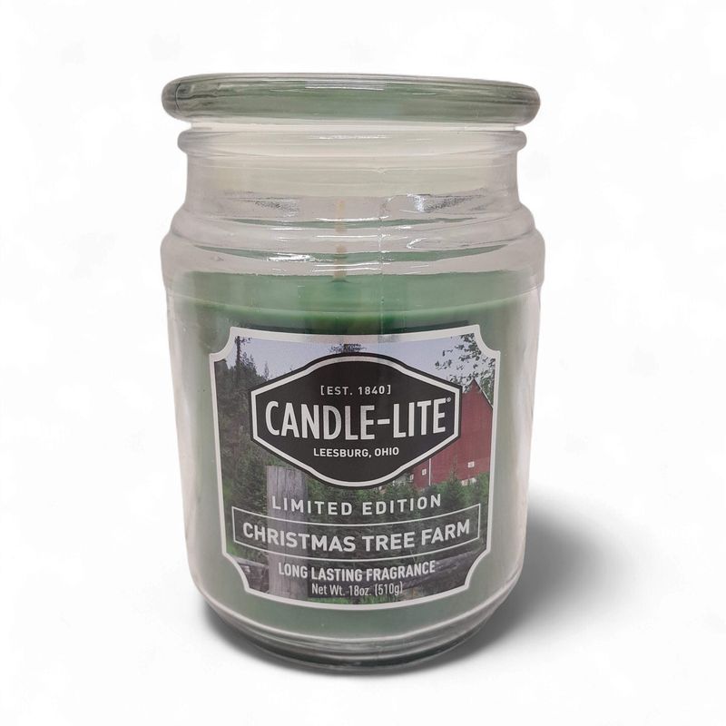 18oz Jar Candle Christmas Tree Farm