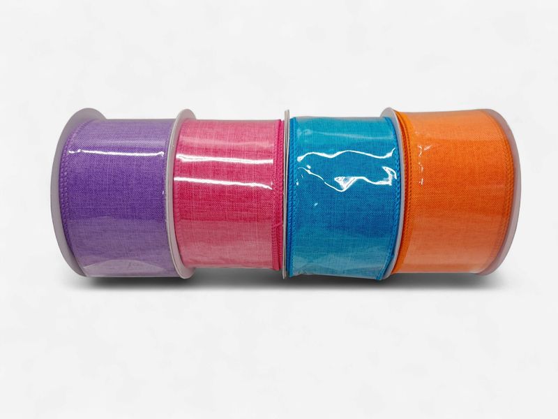 2.5"x10yd Assorted Ribbon (1 Roll)