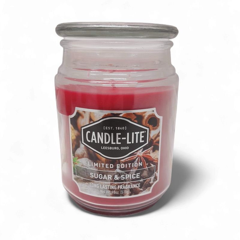18oz Jar Candle Sugar &amp; Spice