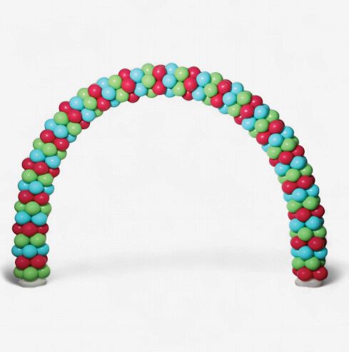 12' x 8.5' Plastic Balloon Arch