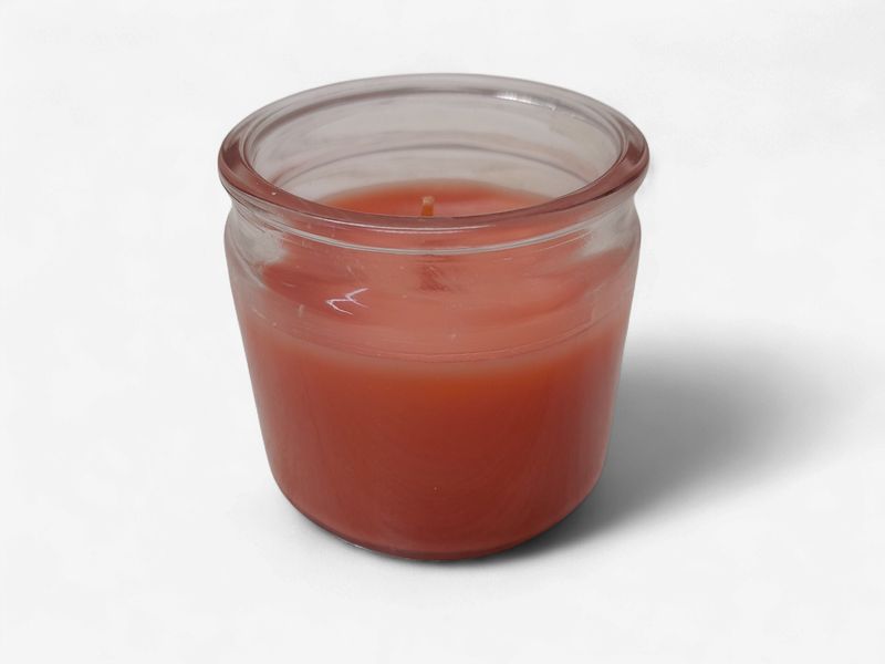 4oz 1 Wick Jar Candle Dark Peach Salt Water Taffy