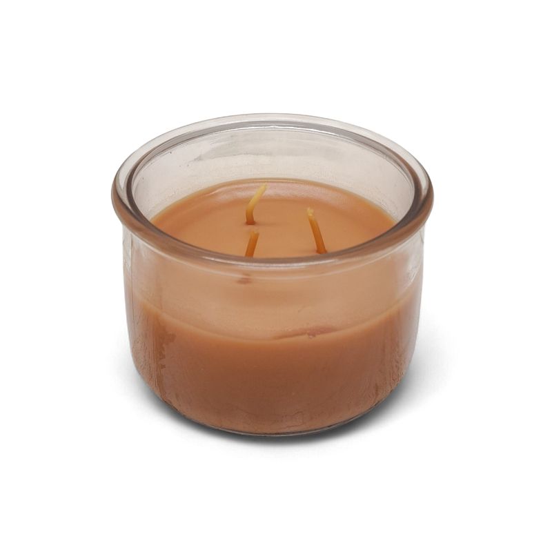 10oz Jar Candle Dark Tan Caramel Spice