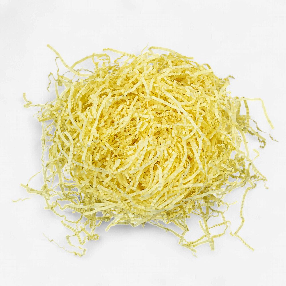 2oz Crinkle Paper Shreds Yellow