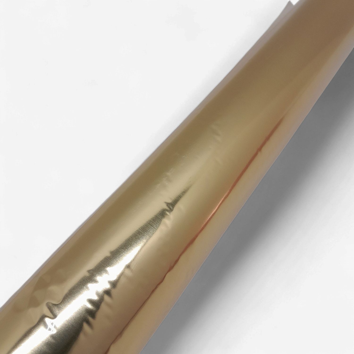 30"x50' Metallic Cellophane Roll Gold