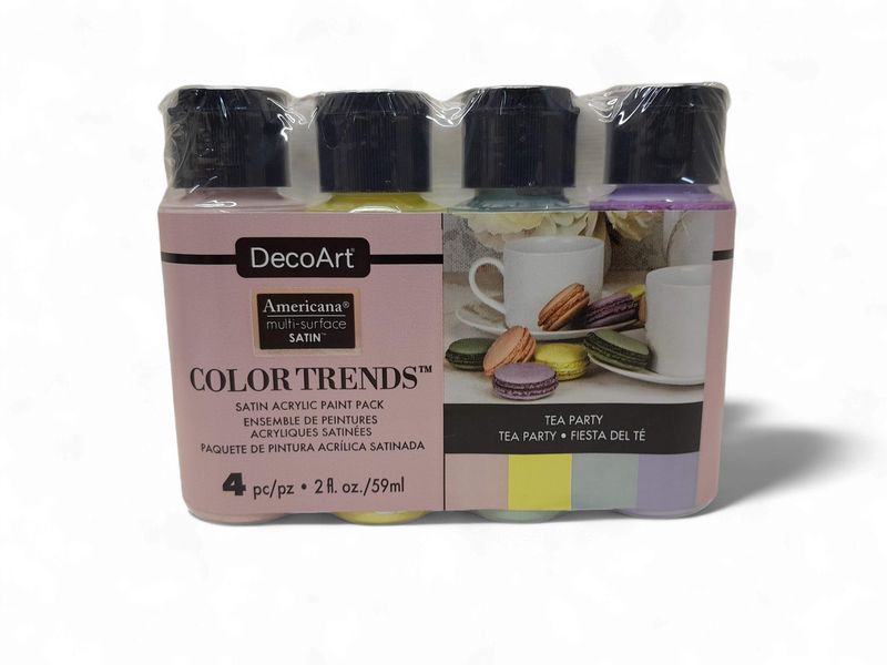 2oz Paint Tea Party 4pc