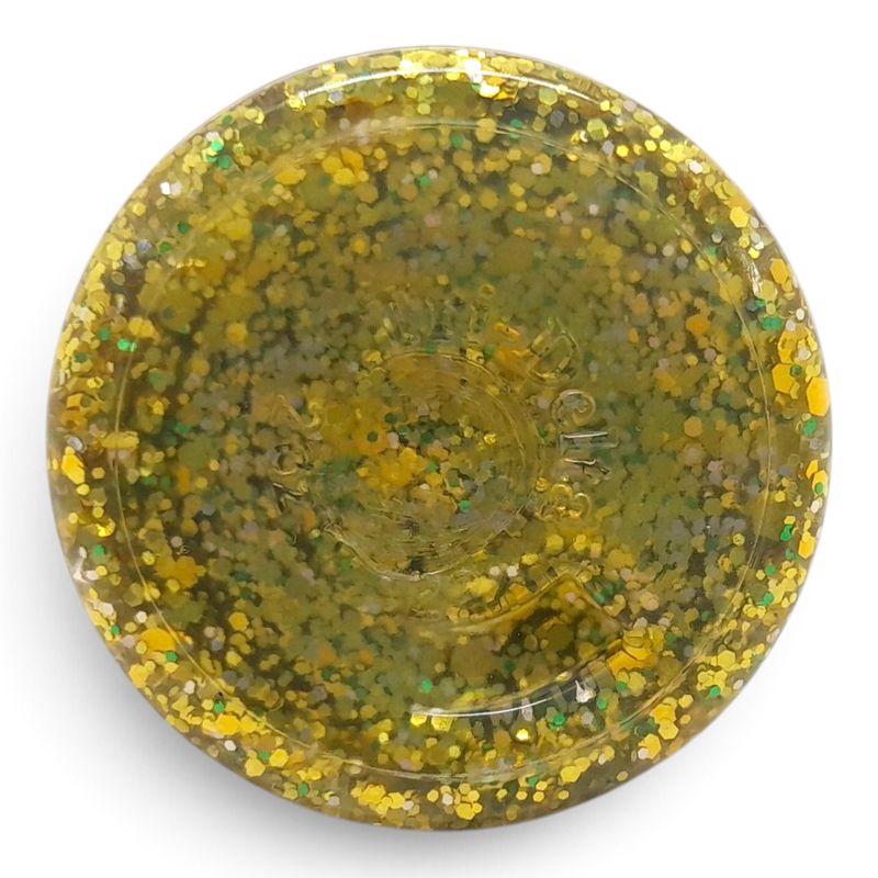 2oz Glitter Acrylic Paint Gold Shooting Star
