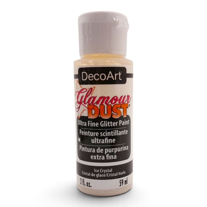 2oz Ultra Fine Glitter Paint Ice Crystal