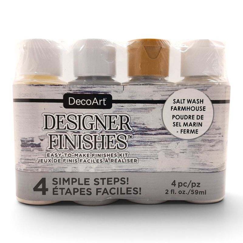 2oz Acrylic Paint Salt Wash Farmhouse 4pc