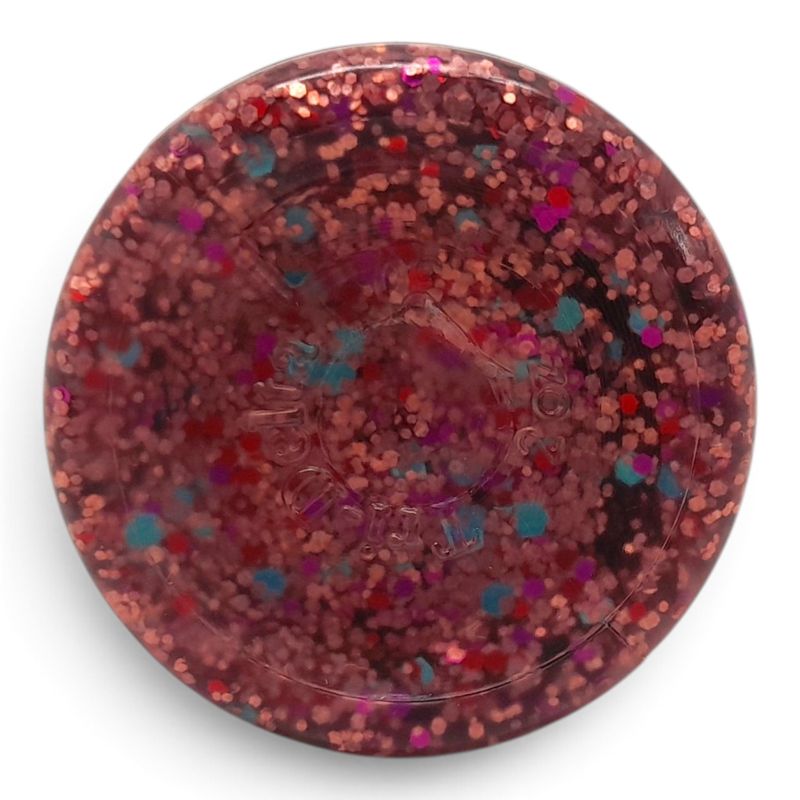 2oz Glitter Acrylic Paint Pink Cosmos