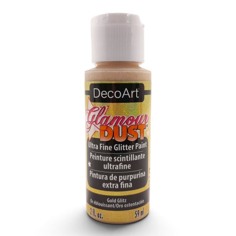 2oz Ultra Fine Glitter Paint Gold Glitz