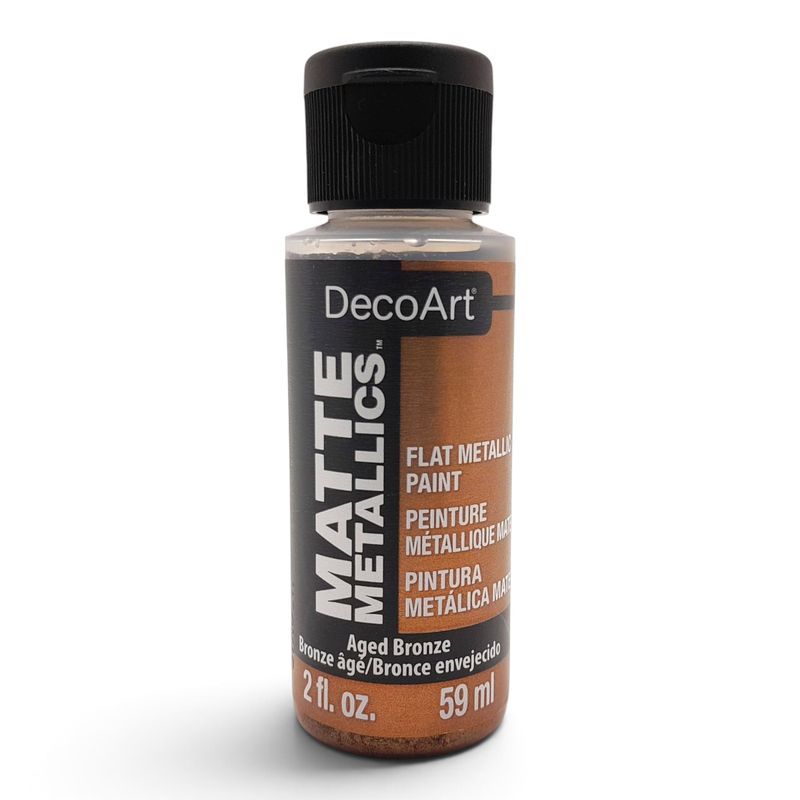2oz Paint Matte Metallic Aged Bronze