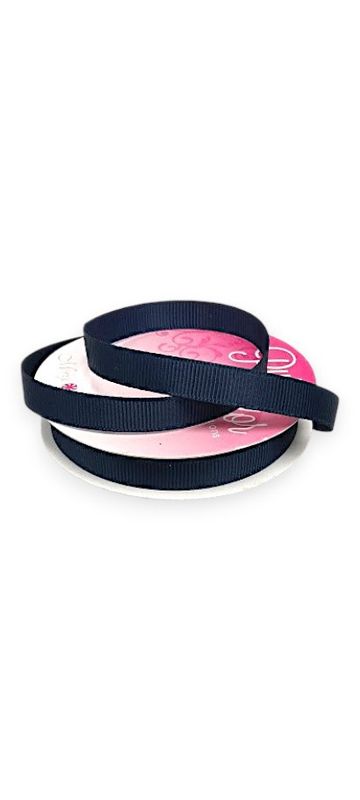 3/8"x15yd Grosgrain Navy