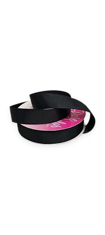 5/8"x10yd Grosgrain Black
