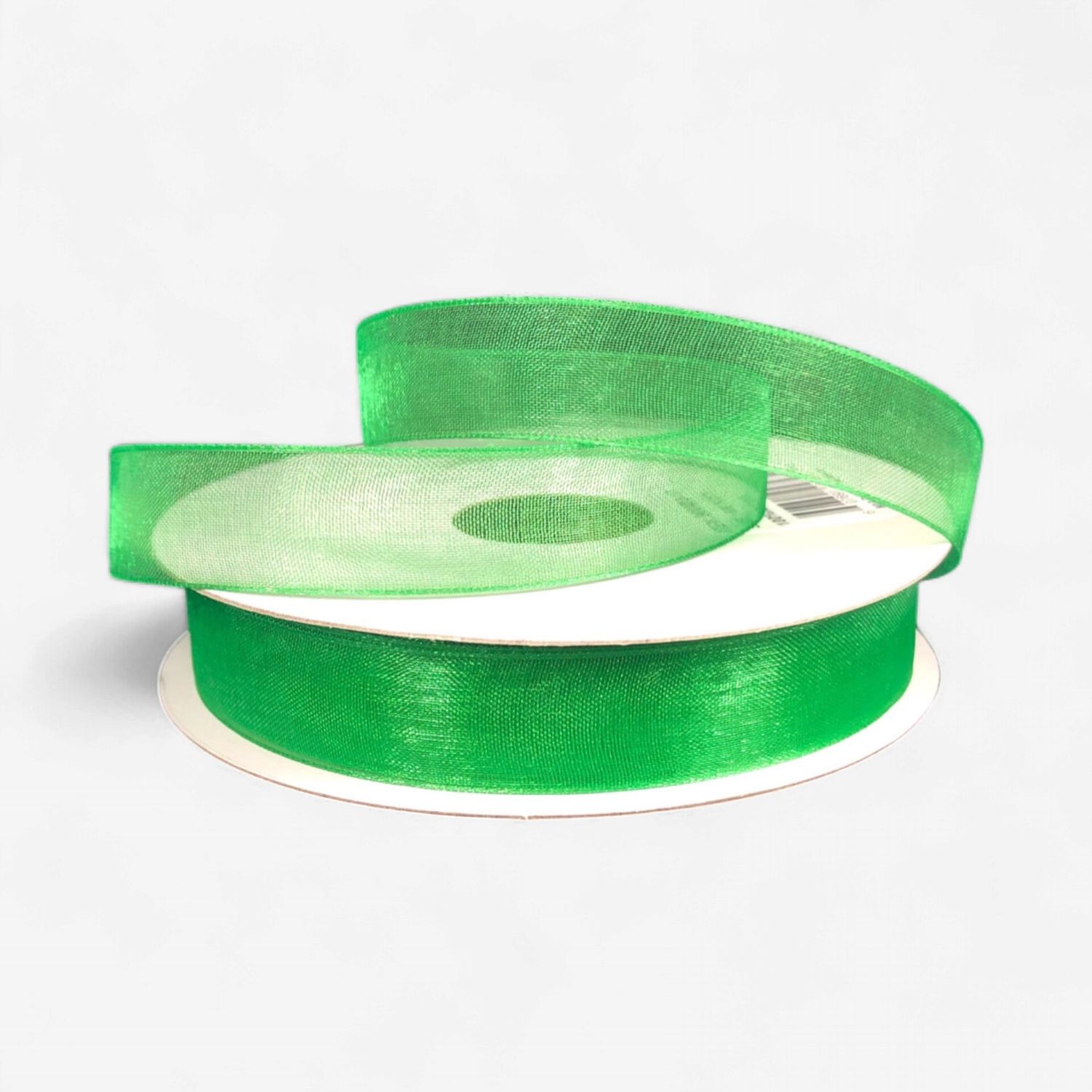 5/8"x25yd Organza Ribbon Emerald