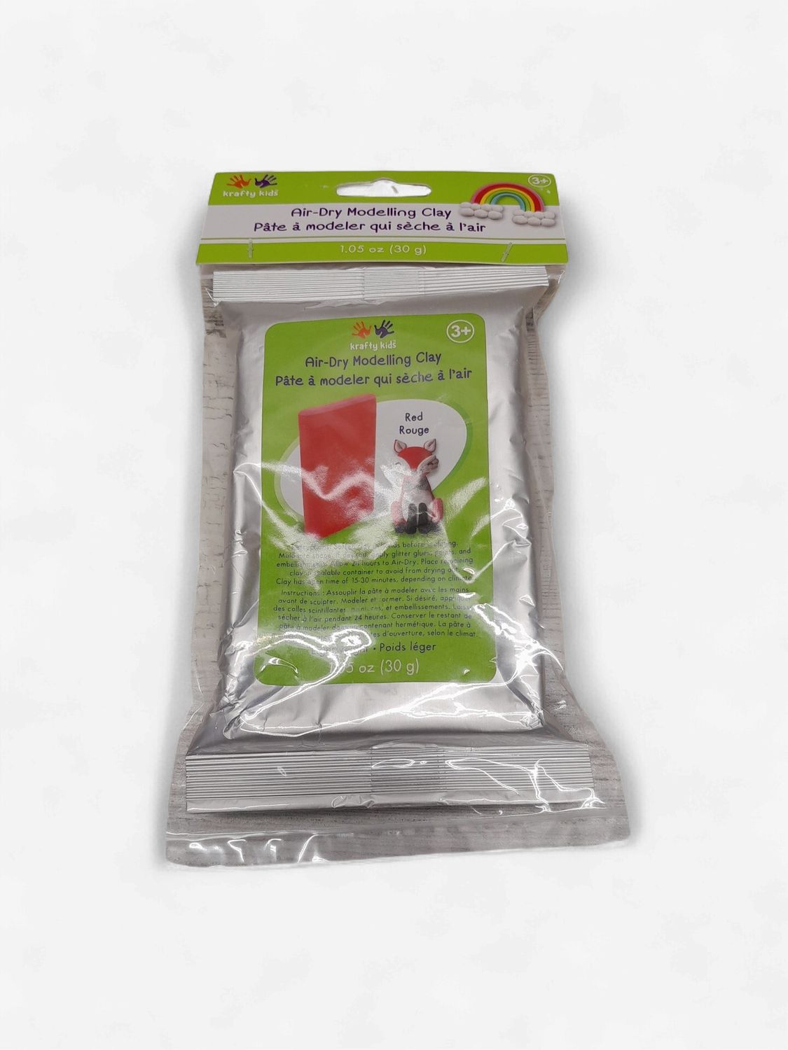 1.05oz Air Dry Clay Red
