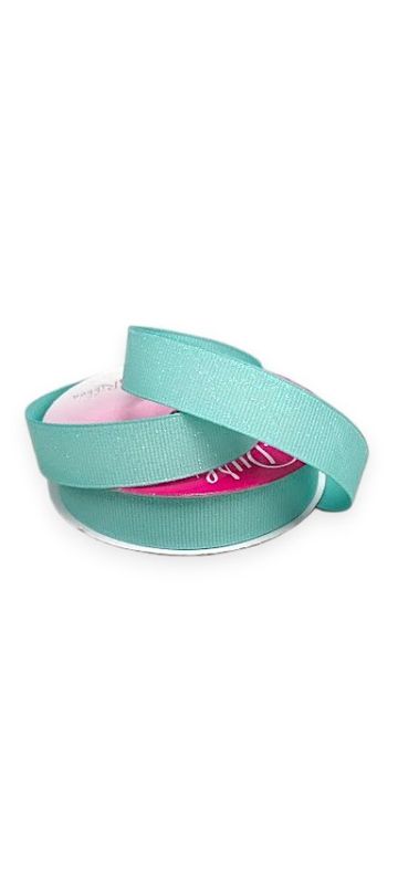 5/8"x6yd Grosgrain Aqua