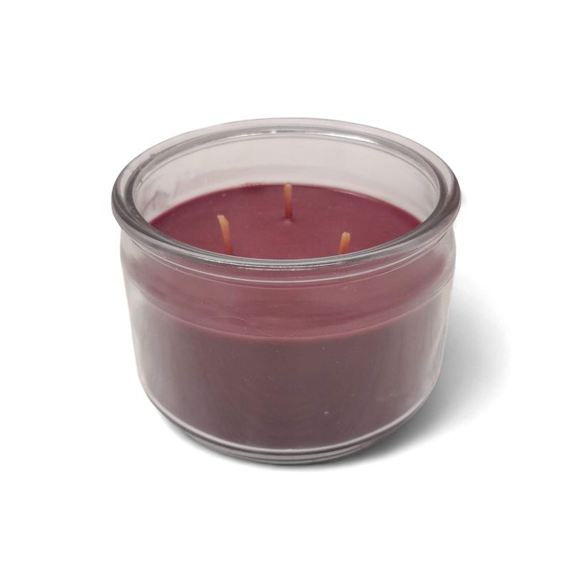10oz Jar Candle Burgundy Unscented
