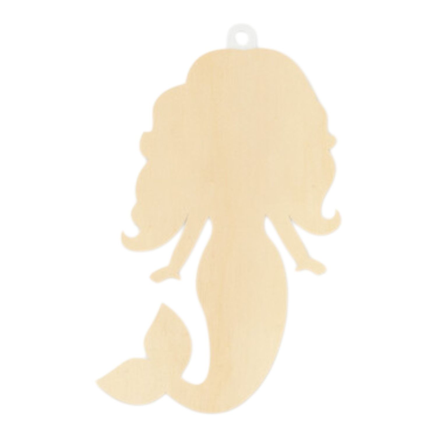 5.5"x8.5" Wooden Mermaid