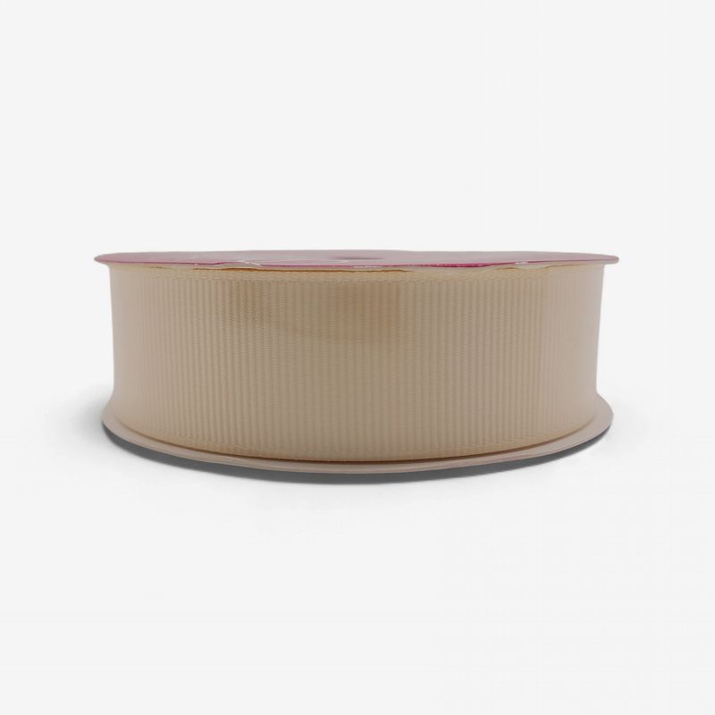 7/8"x7yd Grosgrain Ribbon Ivory