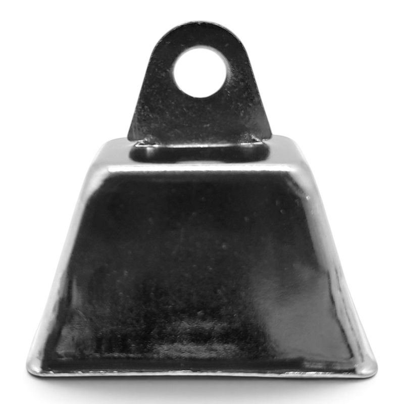 1-1/4" Cow Bell Silver 12pc