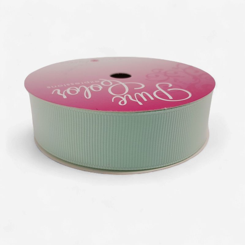 7/8"x7yd Grosgrain Ribbon Pastel Green