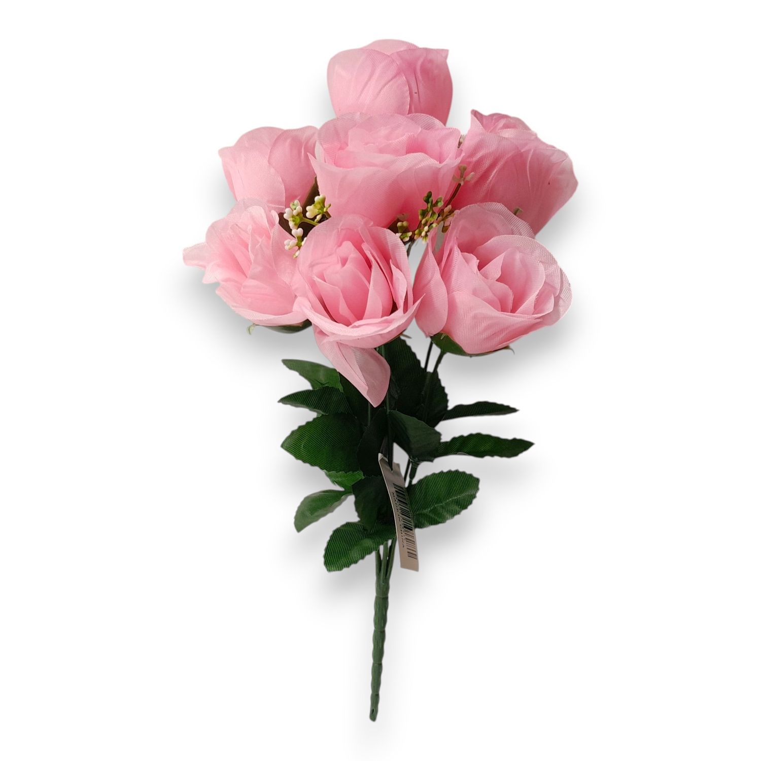 12" Rosebud Bush x7 Pink