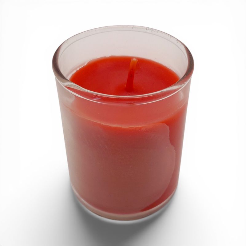 2.75oz Filled Votive Red