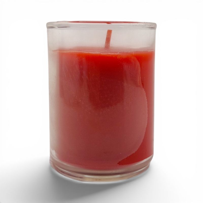 2.75oz Filled Votive Red