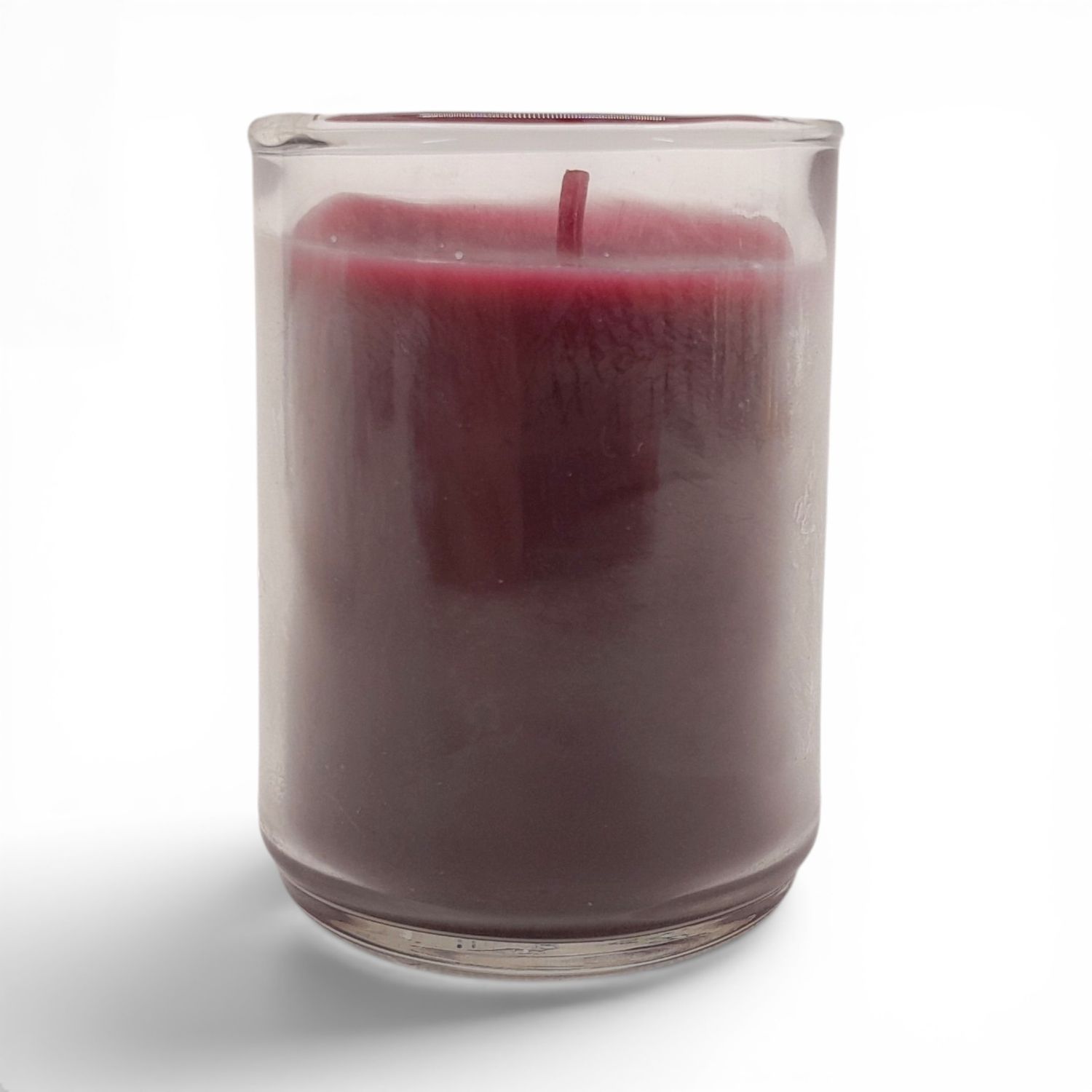 2.75oz Filled Votive Burgundy