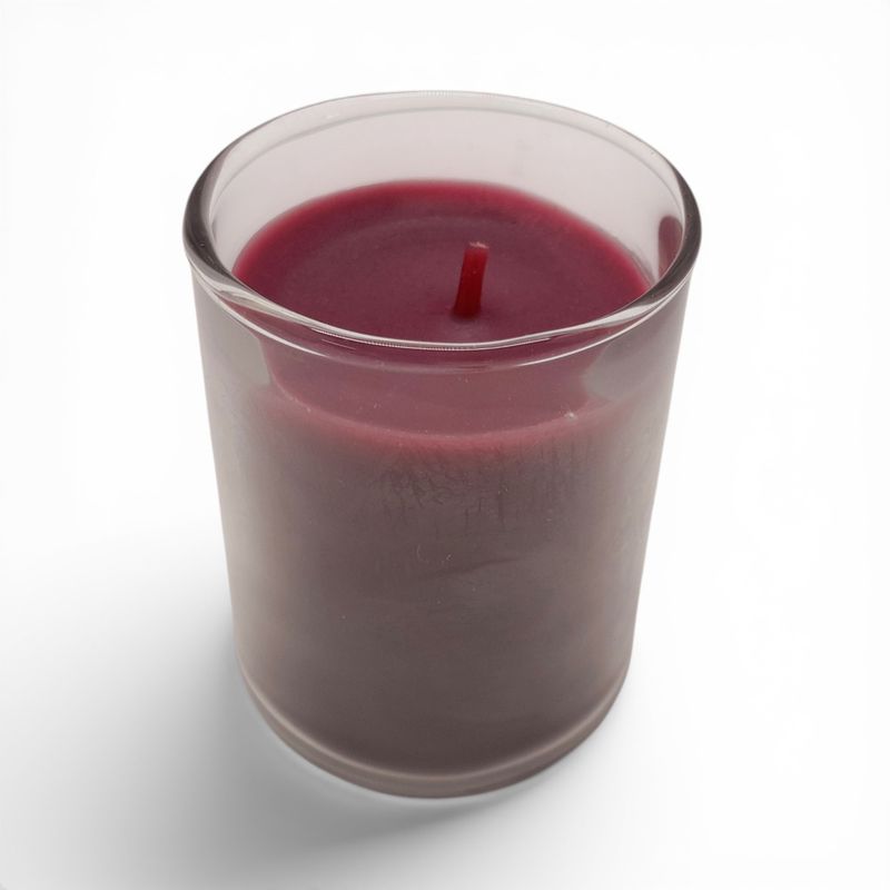 2.75oz Filled Votive Burgundy