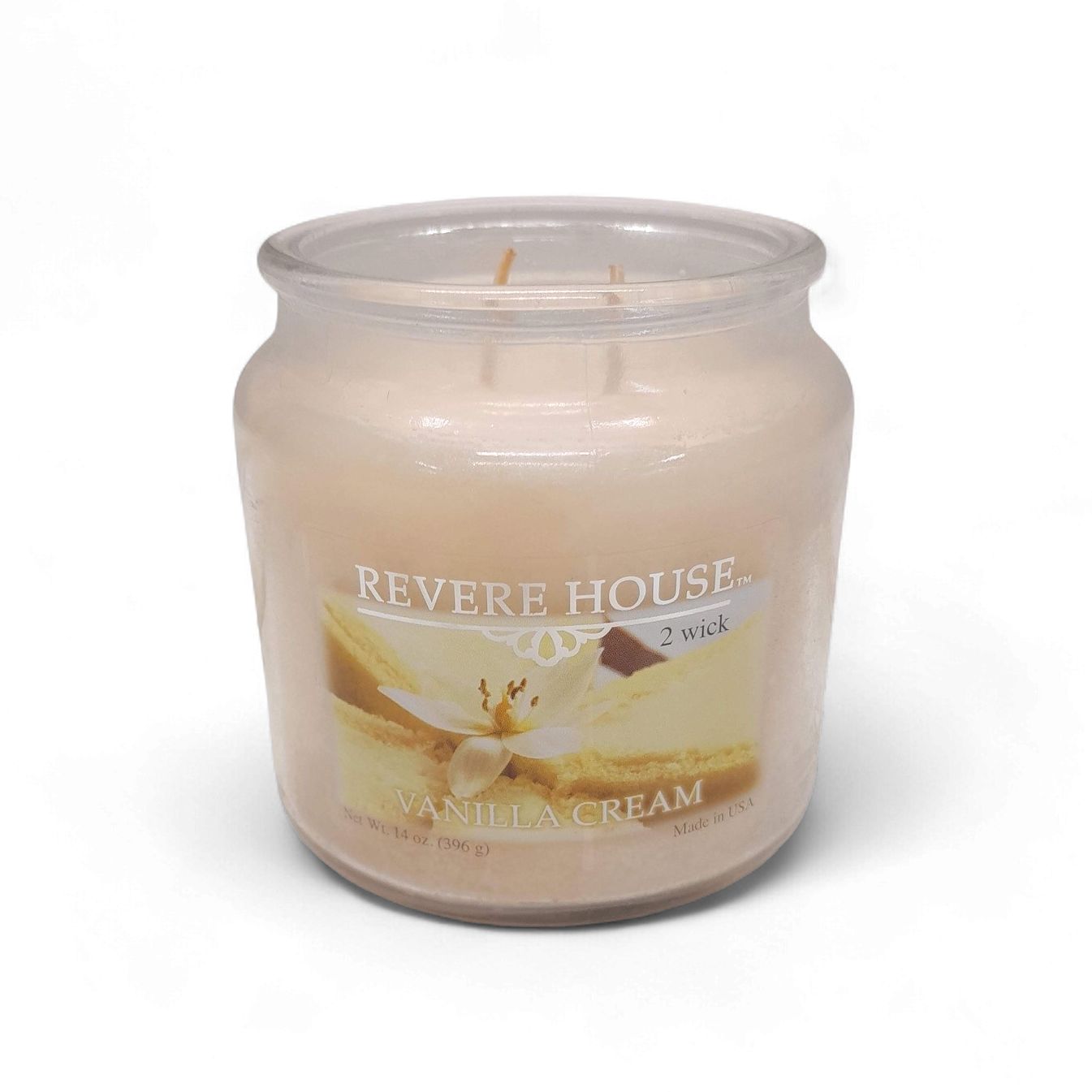 14oz 1 Wick Jar Candle Vanilla