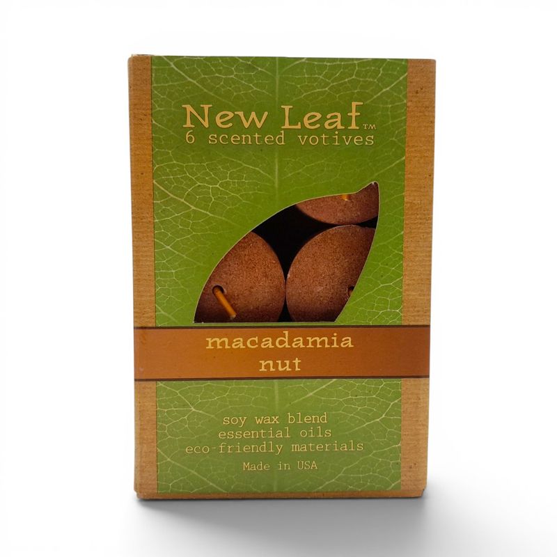 Votives Macadamia Nut 6pc