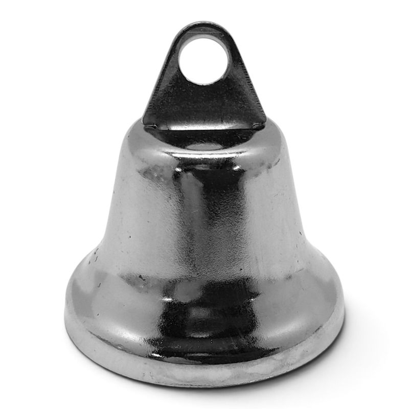 1.25" Liberty Bells Silver 2pc