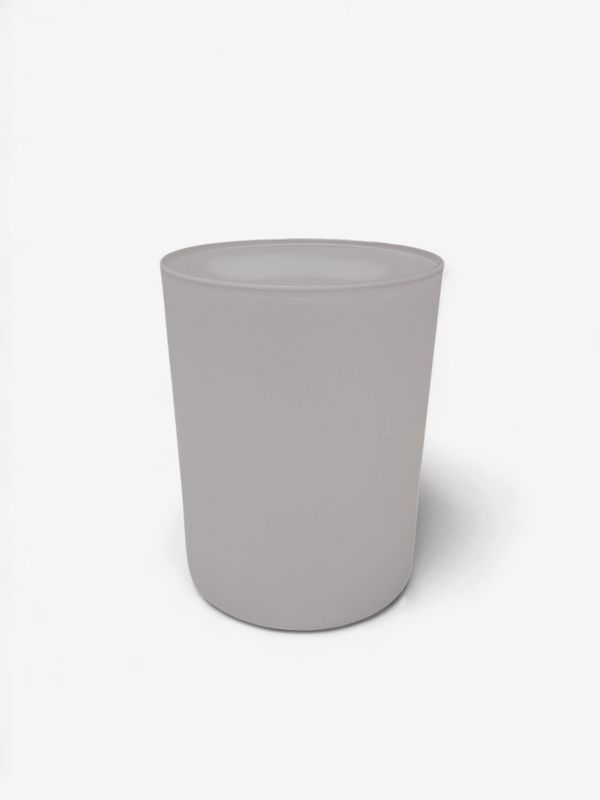 13.5oz Candle Holder White (Glass)