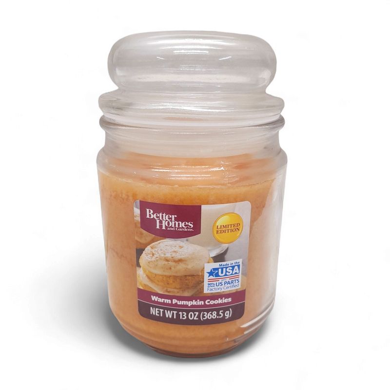 13oz Jar Candle Warm Pumpkin Cookies