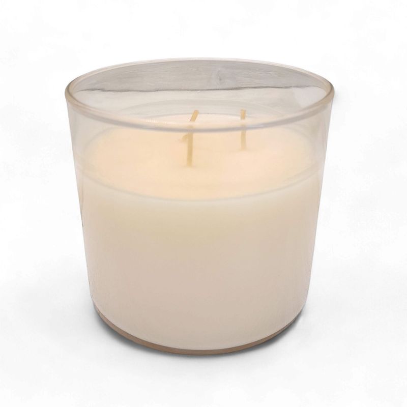 3 Wick Ivory Jar Candle Lemon